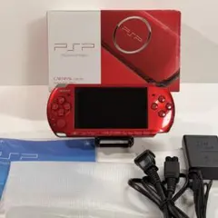 【極美品‼︎】SONY PSP-3000 ラディアントレッド 箱付セット‼︎