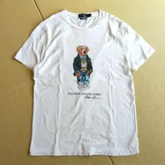 美品　即完売人気モデル　ポロラルフローレン　ポロベア　Tシャツ　現行品　L　白