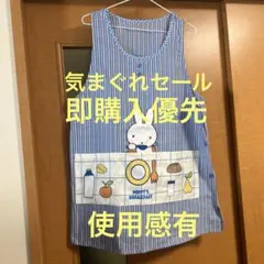 気まぐれセール　ほつれ有　即購入優先　リユースミフィーちゃんエプロン　保育士