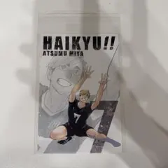 ハイキュー ゲンガ×タイカン 特典ポストカード ハイキュー展 宮侑