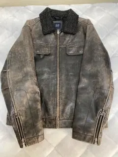 ボア レザージャケット