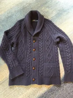 【現行】Polo Ralph Lauren ニット カーディガン カシミヤ混 S