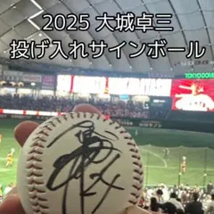 2025年最新】大城卓三 サインボールの人気アイテム - メルカリ
