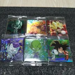 ドラゴンボール超戦士シールウェハース 6枚セット
