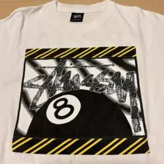 00s OLD STUSSY Tシャツ　8ボールロゴTe SPECIAL