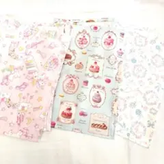 ハンドメイド☆ランチョンマット3枚セット☆裏地なし☆入園入学