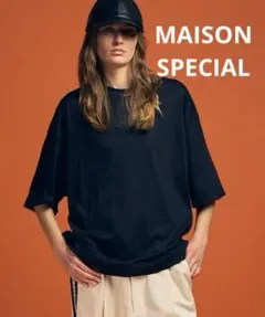 MAISON SPECIAL 春夏 モードTシャツ 0 実寸Mサイズのサムネイル
