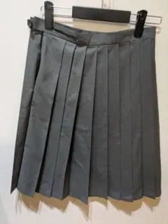プリーツスカート 膝丈