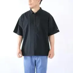 WILD THINGS スラント S/S シャツ メンズ ブラック Mのサムネイル