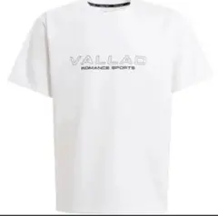 VALLAD ロゴ Tシャツ ホワイト