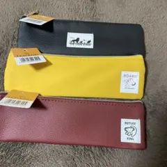 Disney ライオンキング　レザースリムポーチ　3セット