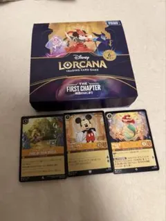ロルカナ THE FIRST CHAPTER 物語のはじまり 未開封カートン ディズニー・ロルカナ・TCG 日本語版 ブースターパック THE FIRST