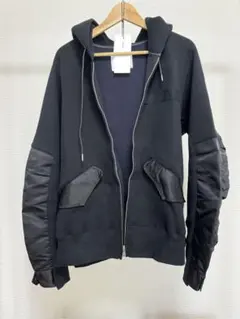 12aw BALMAIN BIKER ZIPHOODIE JACKET 市川準基GIANTのクロスバイク