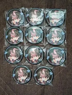 【限定値下】シクフォニ 缶バッジ LAN RAGE ミニキャライラスト 11個