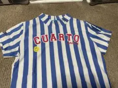 Cuarto United ストライプシャツ