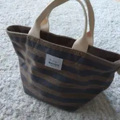 ROOTOTE トートバッグ ボーダー柄