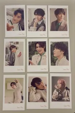 SnowMan オレンジKiss チェキ風カード