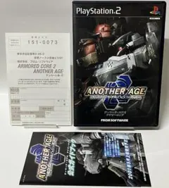 チラシハガキ付き PS2 アーマードコア2 アナザーエイジ プレステ2