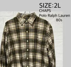 <希少！>チャップス ポロラルフローレン チェックシャツ <ヴィンテージ>