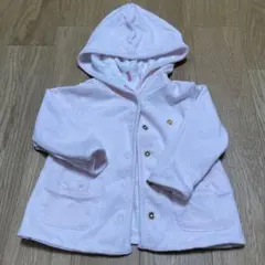 【美品】ケイトスペード パーカー リバーシブル リボン 80 90