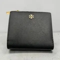 TORY BURCH 二つ折り財布 ブラック トリーバーチ