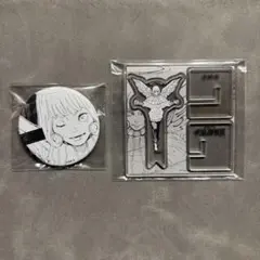 呪術廻戦展 来栖華 デコレクション缶バッジ アクリルXフィギュアコレクション