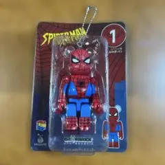 ハッピーくじ　ベアブリック　スパイダーマン