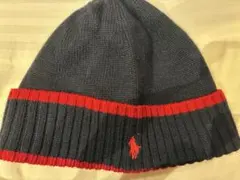 美品！ポロ ラルフローレン キッズニット帽！