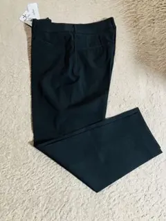 ブラック スラックス 両サイドポケット付き