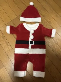 ベビー用・帽子付きサンタコスチューム50~60