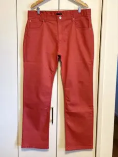 【新品】U.S.BOARDER ユーエスボーダー カラーパンツ デニム 赤