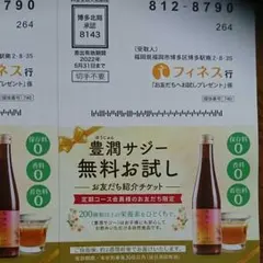 豊潤サジーお試しのサムネイル