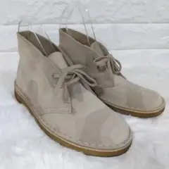 美品希少　ClarksORIGINAL　デザートブーツ　ベージュ　　迷彩　２４