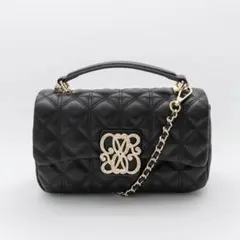 RANDA 2WAY モノグラムビジューキルティングバッグ