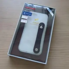 iPhone 12 mini 本革 左手用ケース 本革ベルト付き クリア 透明