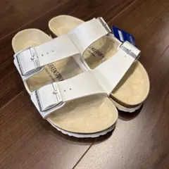 BIRKENSTOCK Arizona サンダル 38 ホワイト
