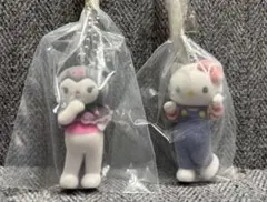 サンリオキャラクターズ ミニチュアチャーム ライブキャラクター キティとクロミ