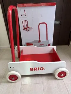 BRIO 手押し車　限定品　赤白　説明書付きのサムネイル