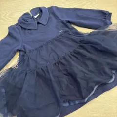 ワンピース　プティマイン　petit main 長袖　90 ベビー