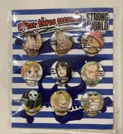 ONE PIECE STRONG WORLD ピンバッジセット
