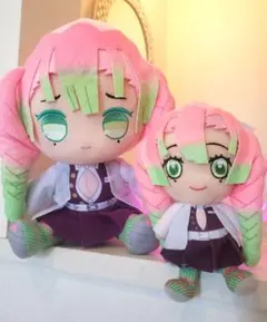 【新品タグ付き】甘露寺蜜璃 ぬいぐるみ　マスコット 2体セット