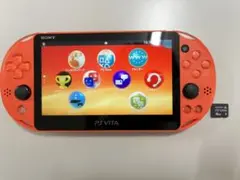 SONY PSVITA 2000 ネオンオレンジ 本体 + メモカ16GB