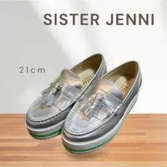SISTER JENNI シスタージェニィ シルバ　厚底スニーカー　21cmのサムネイル