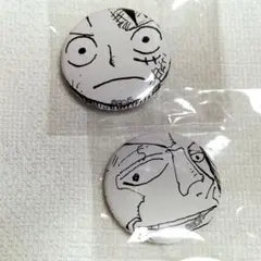 激レア　希少　ワンピース ALL FACES (オールフェイス) 　缶バッジ