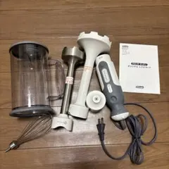 DeLonghi トライブレード ハンドブレンダー DHB721 トライブレードハンドブレンダー