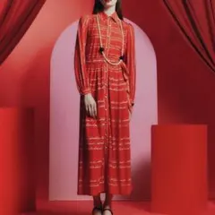 Double standard clothing プリント ワンピース　美品