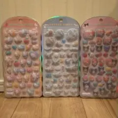 COTTON　PUFFY seal　3種類