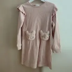 SLAP SLIP キッズ ワンピース ピンク うさぎ