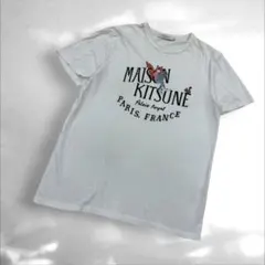 MAISON KITSUNÉ メゾンキツネ　プリント 半袖Tシャツ L白（D1のサムネイル