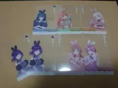 学マス 学園アイドルマスター クリアカード gigo 7枚